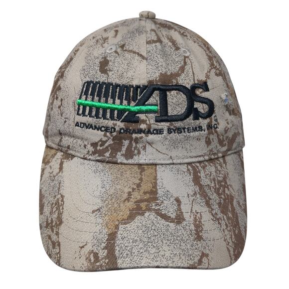 ADS Advance Drainage System Slideback Baseball Cap Multicolor OS Natural Gear - Picture 1 of 9